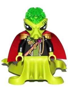 LEGO Minifigure-Alien Commander-Space / Alien Conquest-AC011-Creative Brick Builders
